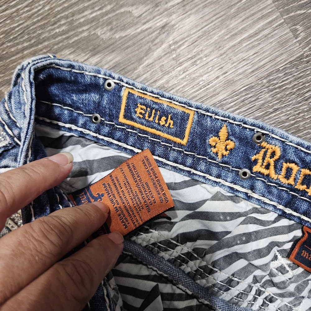 Rock Revival Light Wash Boot Cut Jeans - Picture 4 of 15